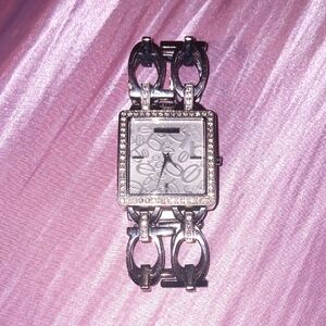 Black and Silver Women's Bebe Watch